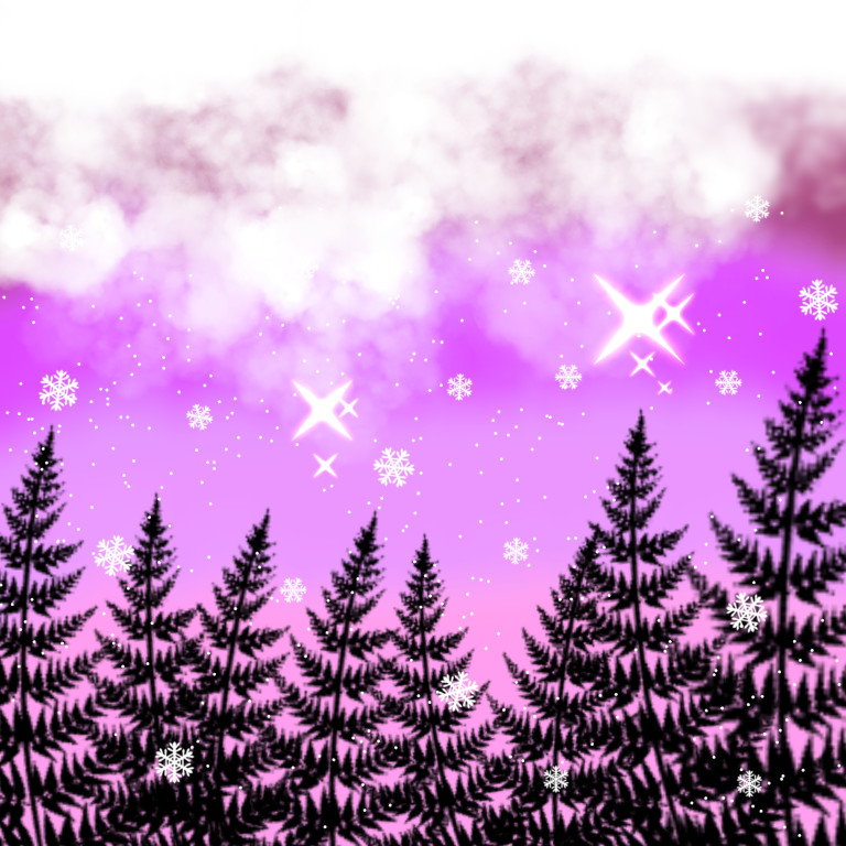 Snowy day - ibisPaint