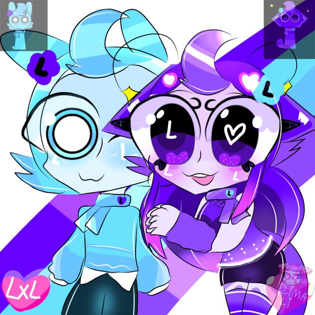 LXL💜🩵💙