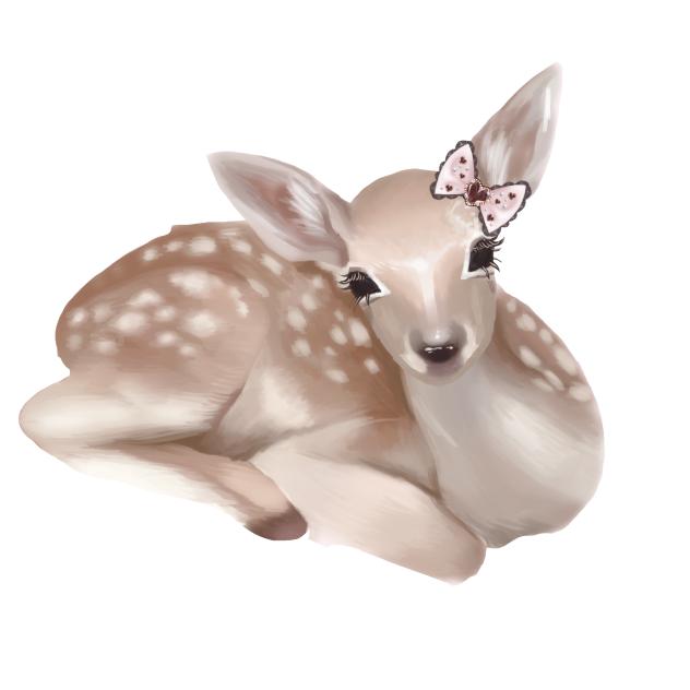 Deer little friend!