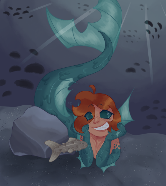 under da water - ibisPaint