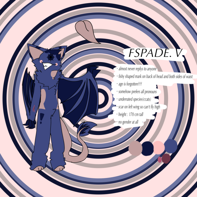 Espade ref sheet! ccats! - ibisPaint