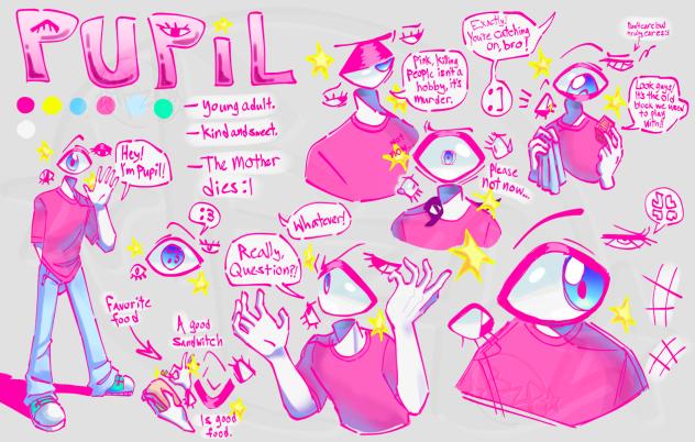 MY OC PUPIL!!! ୧⁠(⁠＾⁠ ⁠〰⁠ ⁠＾⁠)⁠୨