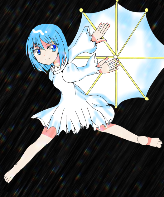 渡邊さんの線画をお借りしました