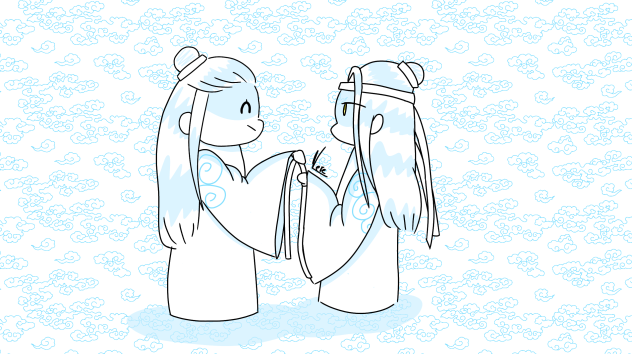Dibujo simple LWJ y LXC