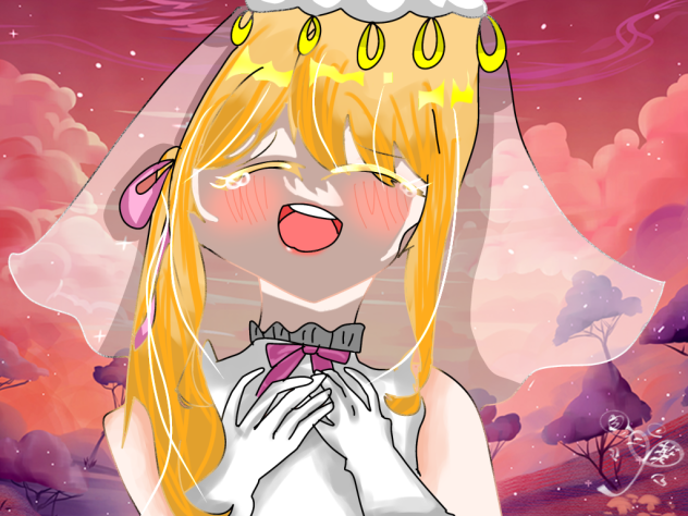 夕方の花嫁💍