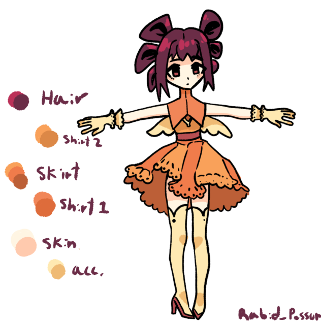 Serena the magical girl