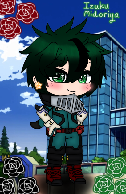 Hero Deku Gacha Club edit