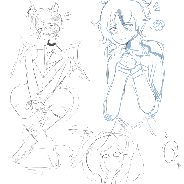 Ugly doodles 🗿