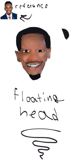 Floating head