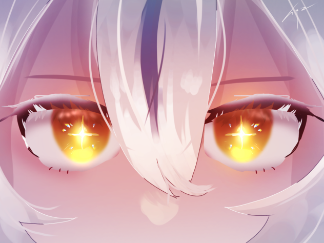 金色の瞳♡ 黄金の瞳 - ibisPaint