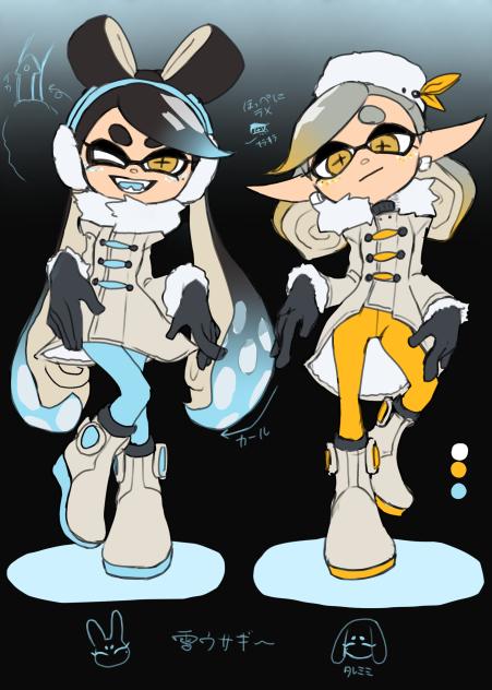 冬フェスシオカラーズ妄想ラクガキ