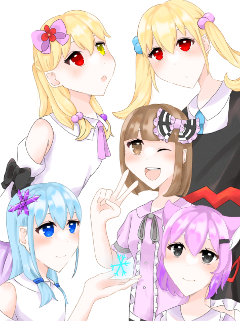 オリキャラたちのマンガ