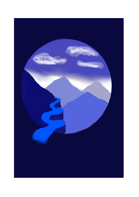 mountains - ibisPaint