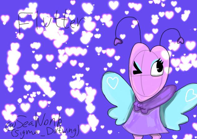 Flutter fanart- Dandys World