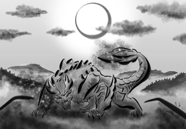 水墨画。 F-uKOoxbgAAuoNj.jpg