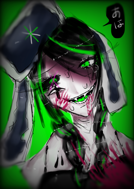 スマホ描きづらいぞ！！