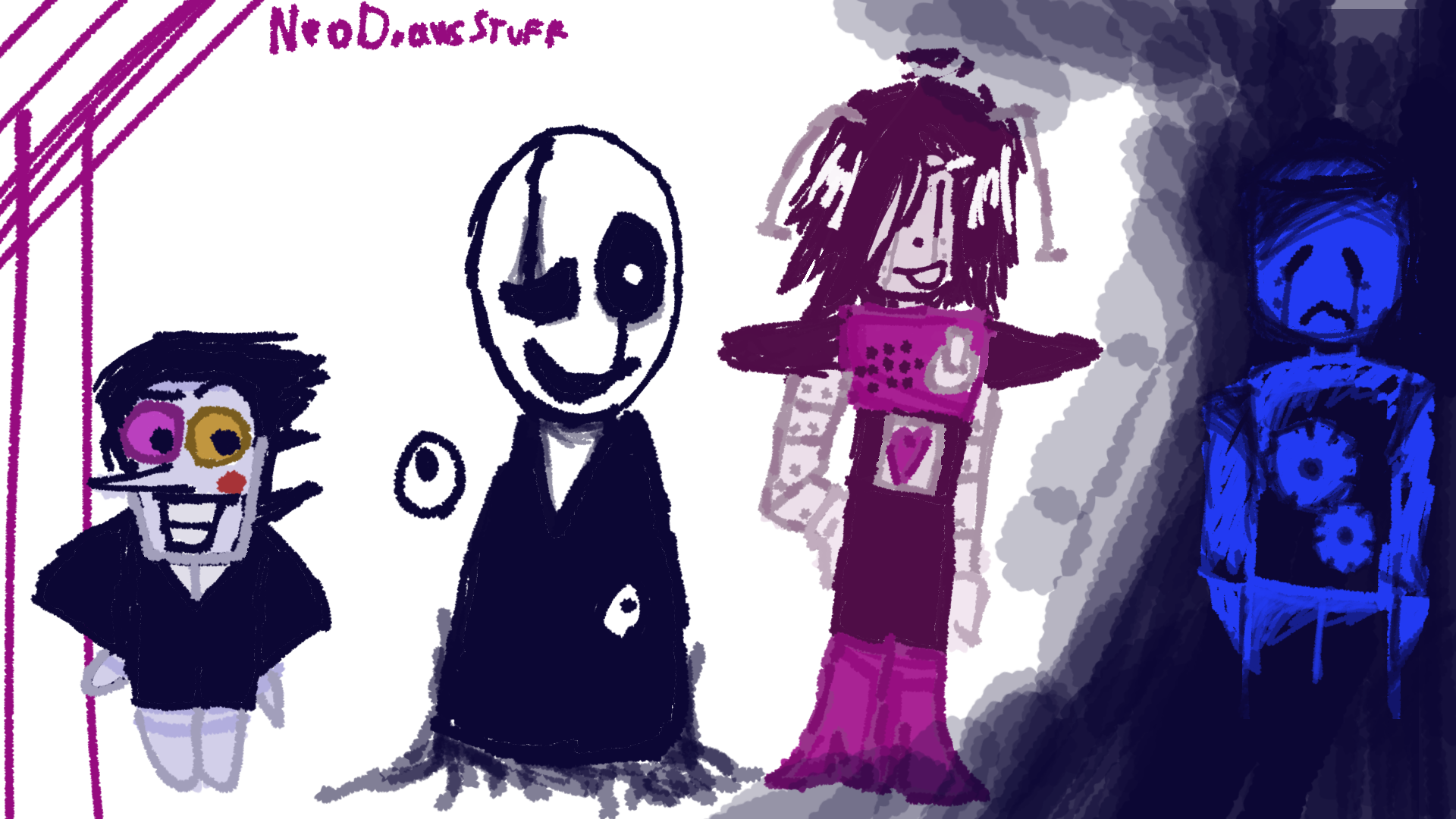 my favorite characters i think - ibisPaint