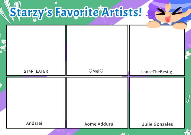 Starzy’s Favorites ✨