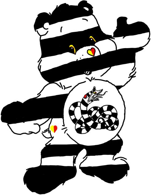 Beetlejuice Sandworm Care Bear - ibisPaint