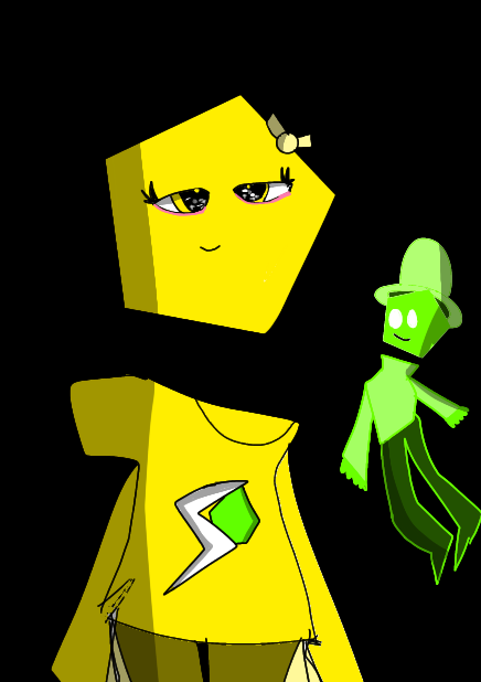 Pentellow and Tsavorite