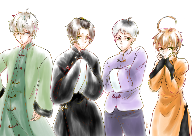 にゃんずメンズ組！(チャイナ)