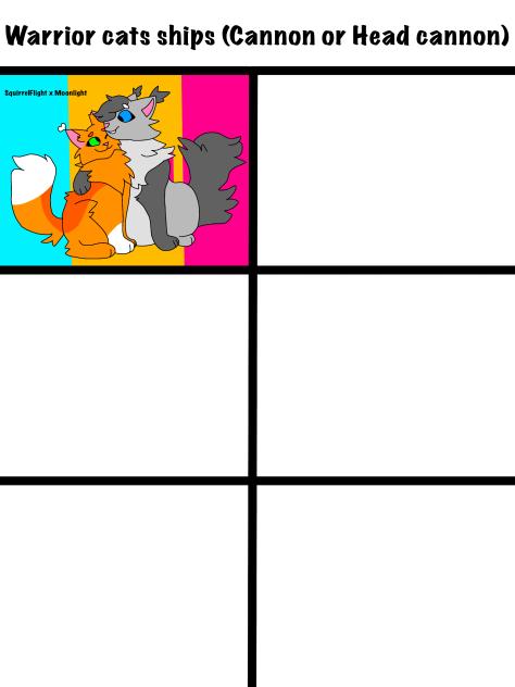 Warrior cats ship Collab