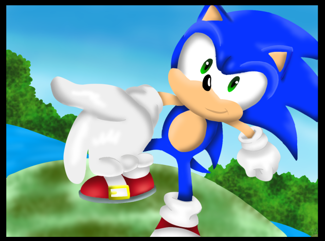 Sonic drawing challenge