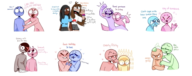 Oh meh gawd their gay🏳️‍🌈🏳️‍🌈🏳️‍🌈