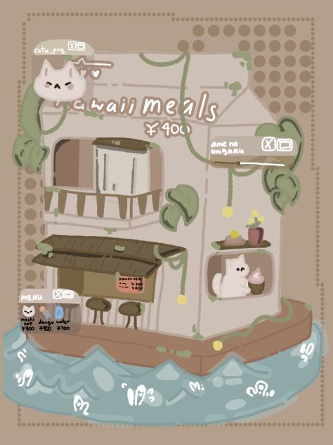 Kawaii Meals - ibisPaint