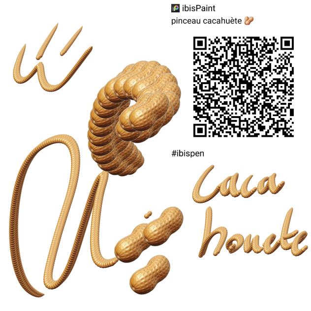 pinceau cacahuète 🥜