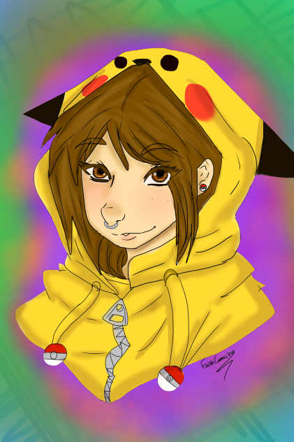 drawing myself