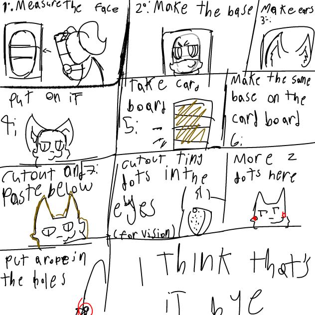 this is how i do furry masks - ibisPaint
