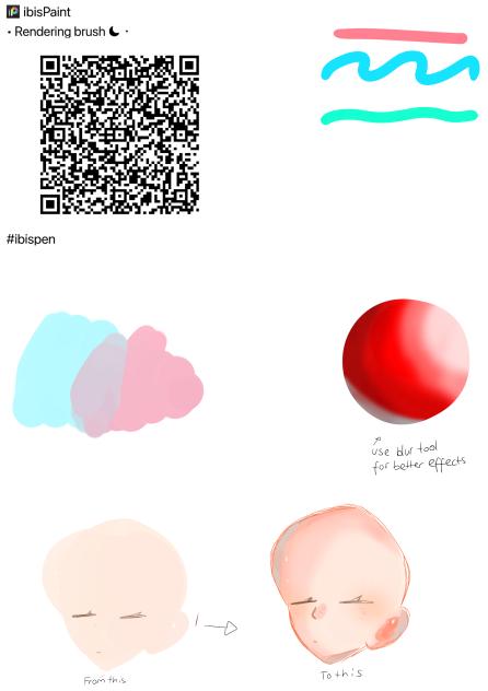 Rendering brush
