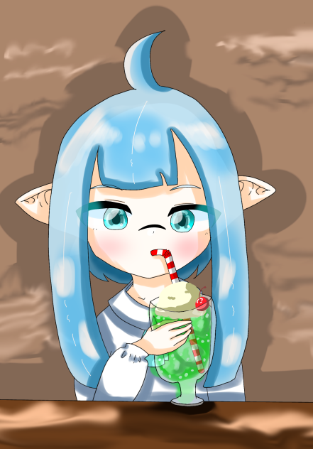 クリームソーダ🥤