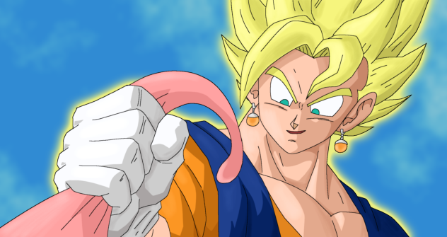 Vegito vs Majin Buu (Frame Redraw)