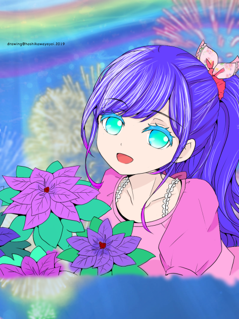 星川ヤヨイ様の線画お借りしました