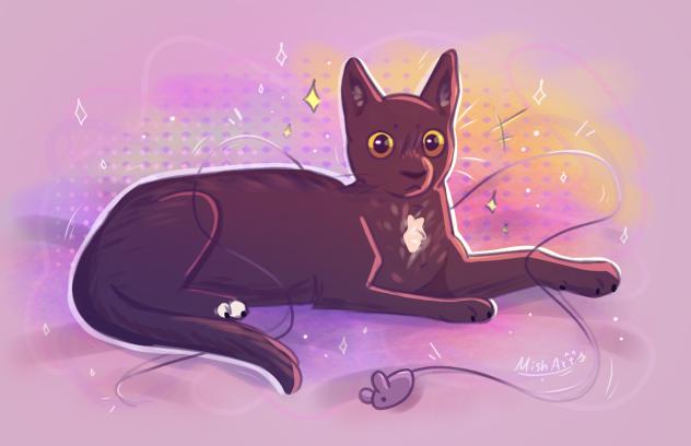 Моя кошечка буся