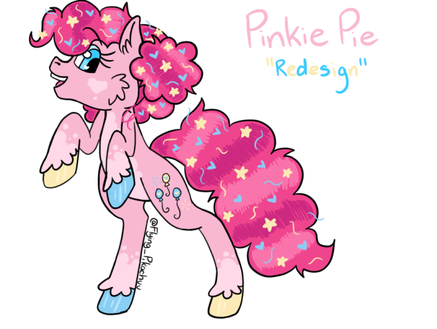 Pinkie Pie “redesign” 🩷