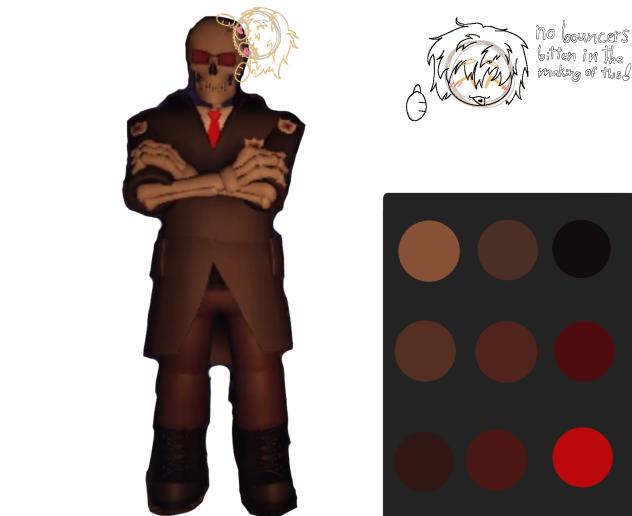 Pressure Raveyard Makeup