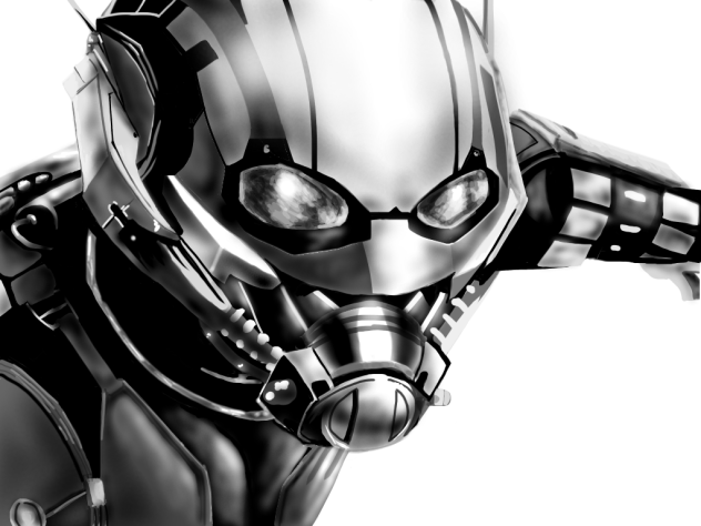 Drawing Ant-man アントマン