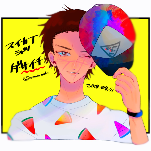 スイカTシャツダサイチ