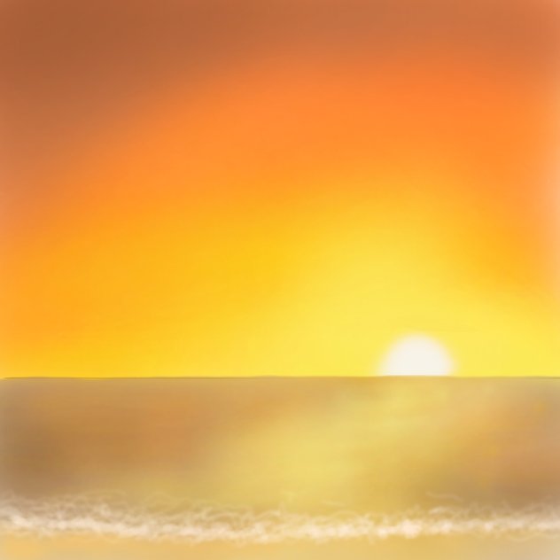 いつかの風景22　穏やかな夕暮れ