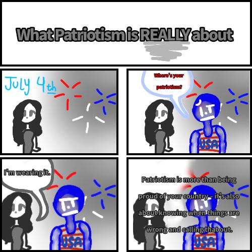 What Patriotism is REALLY about