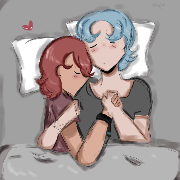 Cuddle buddies 😭
