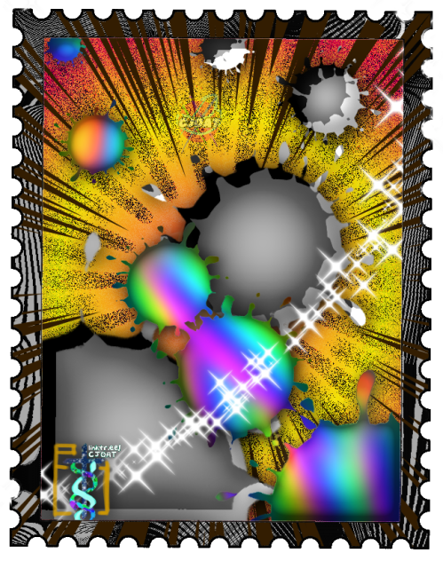 SOULstice Ink Splat Stamp