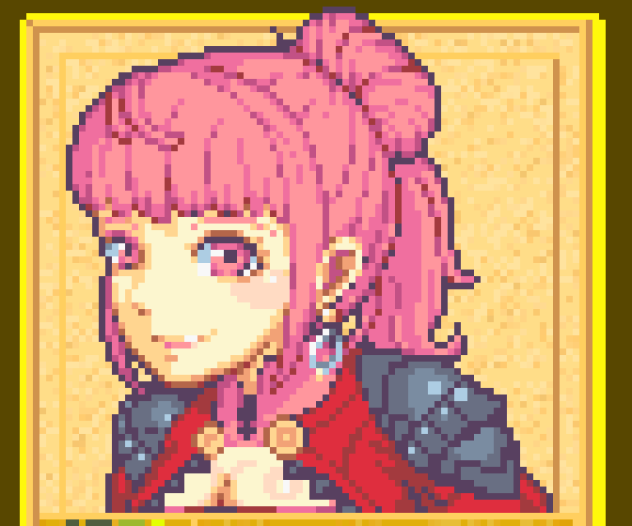【GBA風ドット絵】ヒルダ【FE風花雪月】
