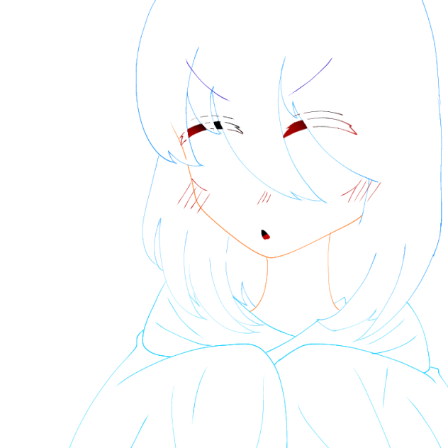 💙 【線画】