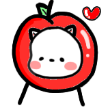 Apple cat - ibisPaint