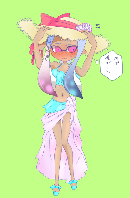 ボーイにパレオ着せたい