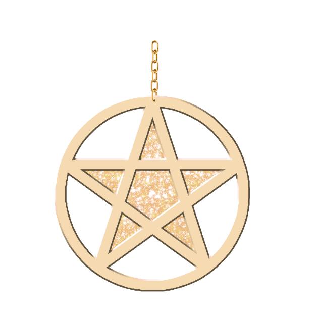 Y2K Accessory bead Star Glitter 2 Gold